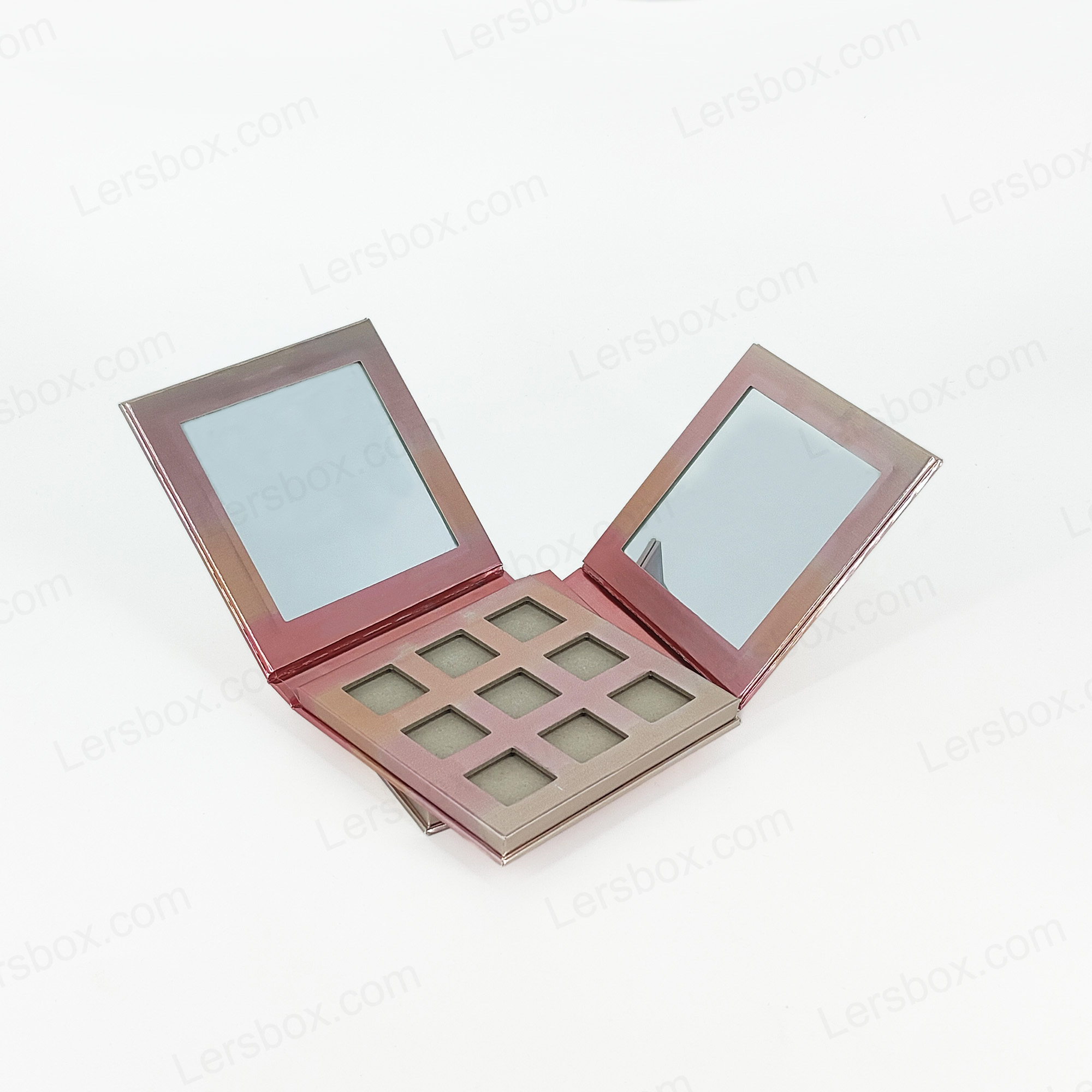 Anpassad logotyp Cosmetics Pan Pink Contour Blush Pressed Powder Vegan Makeup Maquillaje Privat Label Blush Palette Palette003