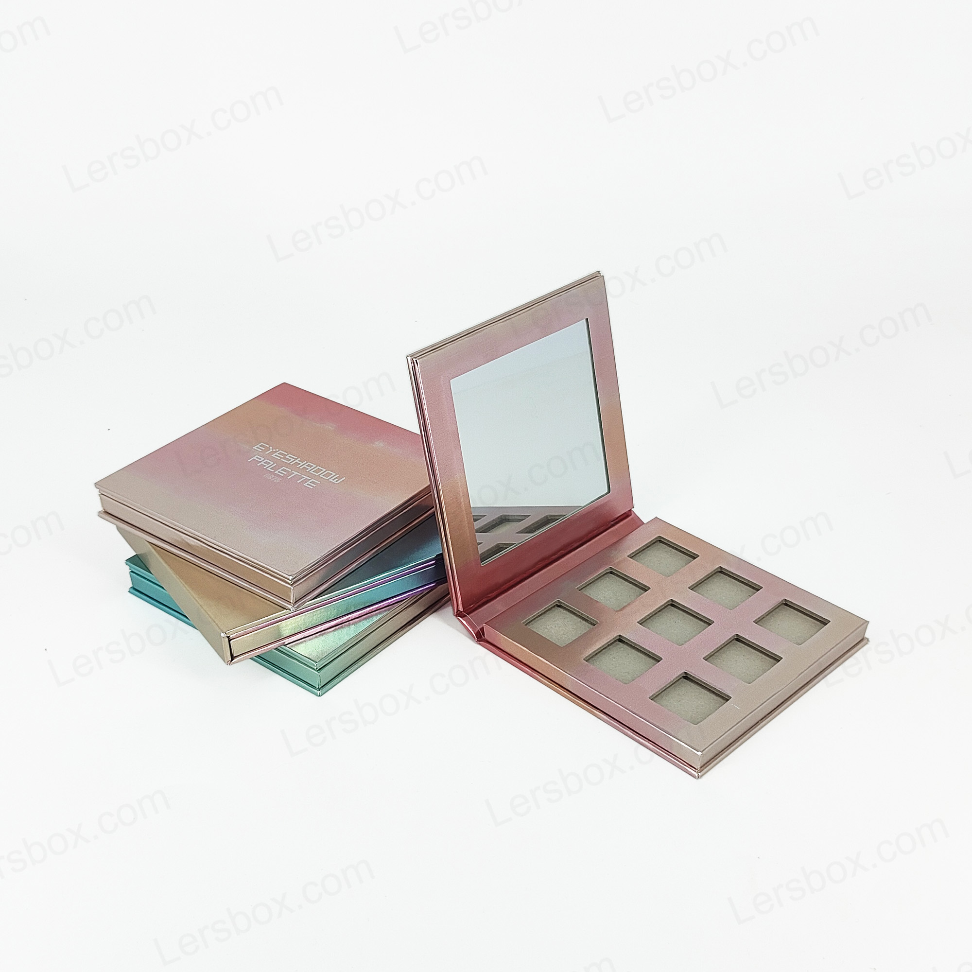Anpassad logotyp Cosmetics Pan Pink Contour Blush Pressed Powder Vegan Makeup Maquillaje Privat Label Blush Palette Palette003