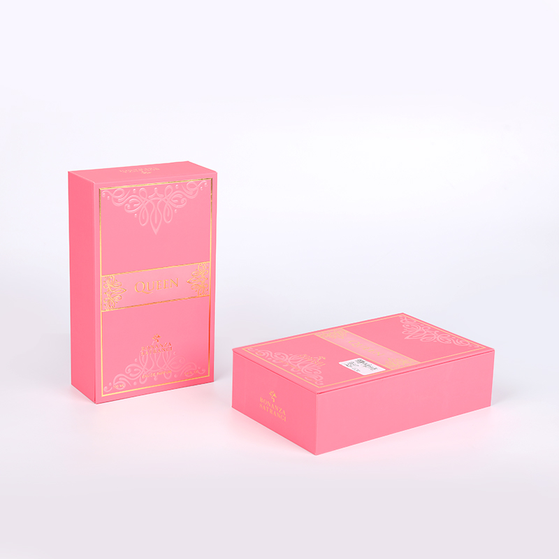 Pure Desert parfymbox med guld varm stämpling