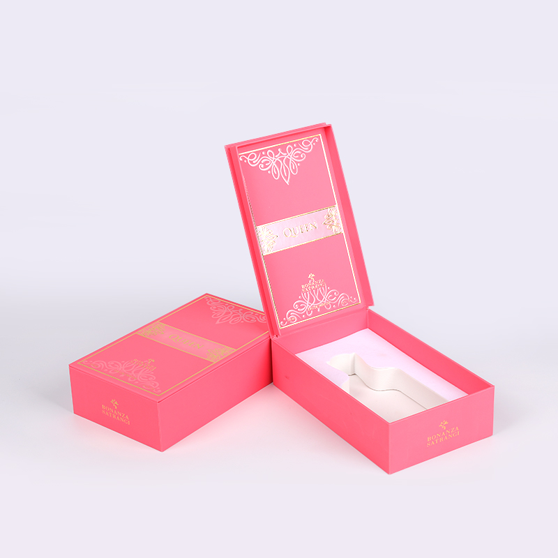 Pure Desert parfymbox med guld varm stämpling Pure Desert parfymbox med guld varm stämpling